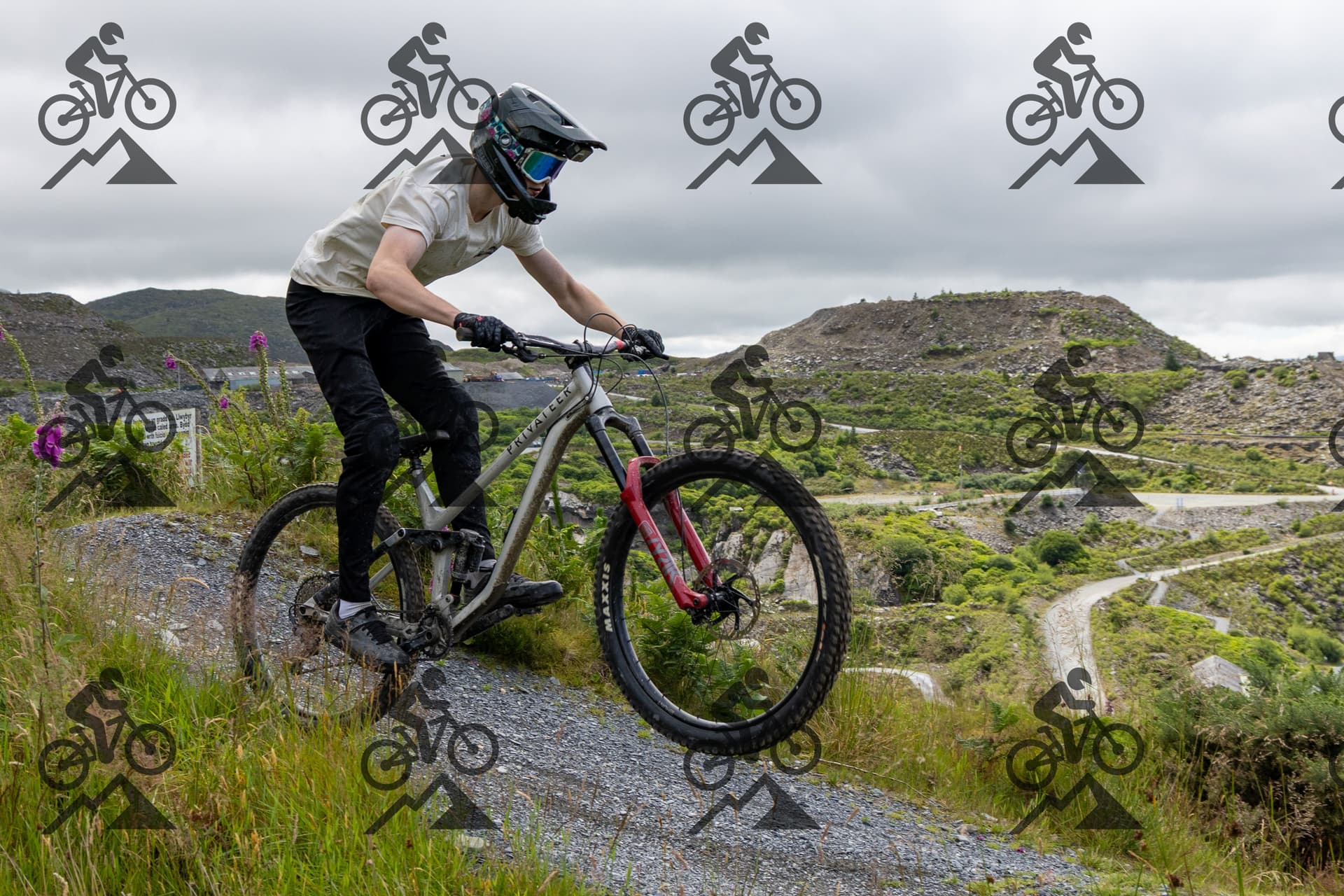 mountain bike photo at Antur Stiniog