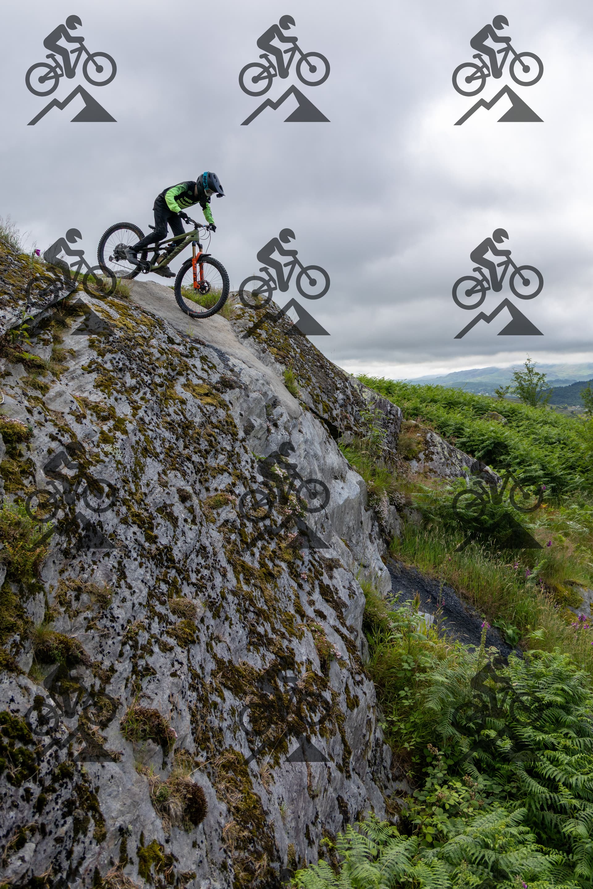mountain bike photo at Antur Stiniog