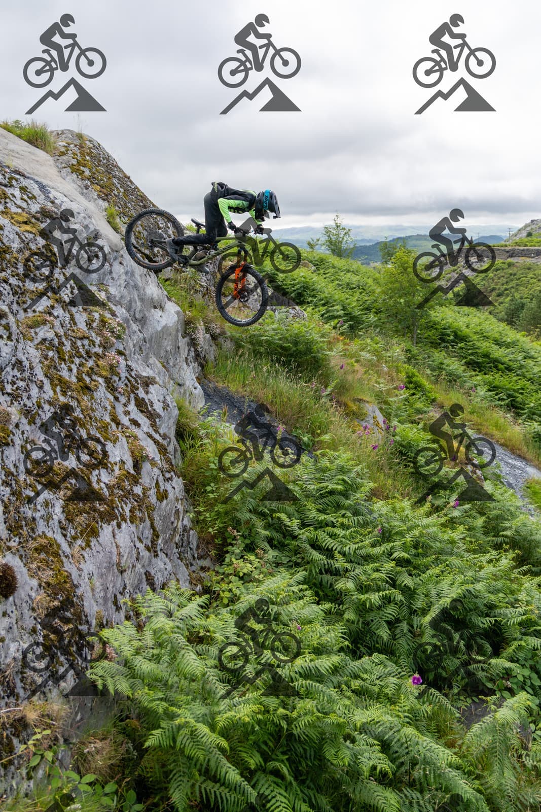mountain bike photo at Antur Stiniog