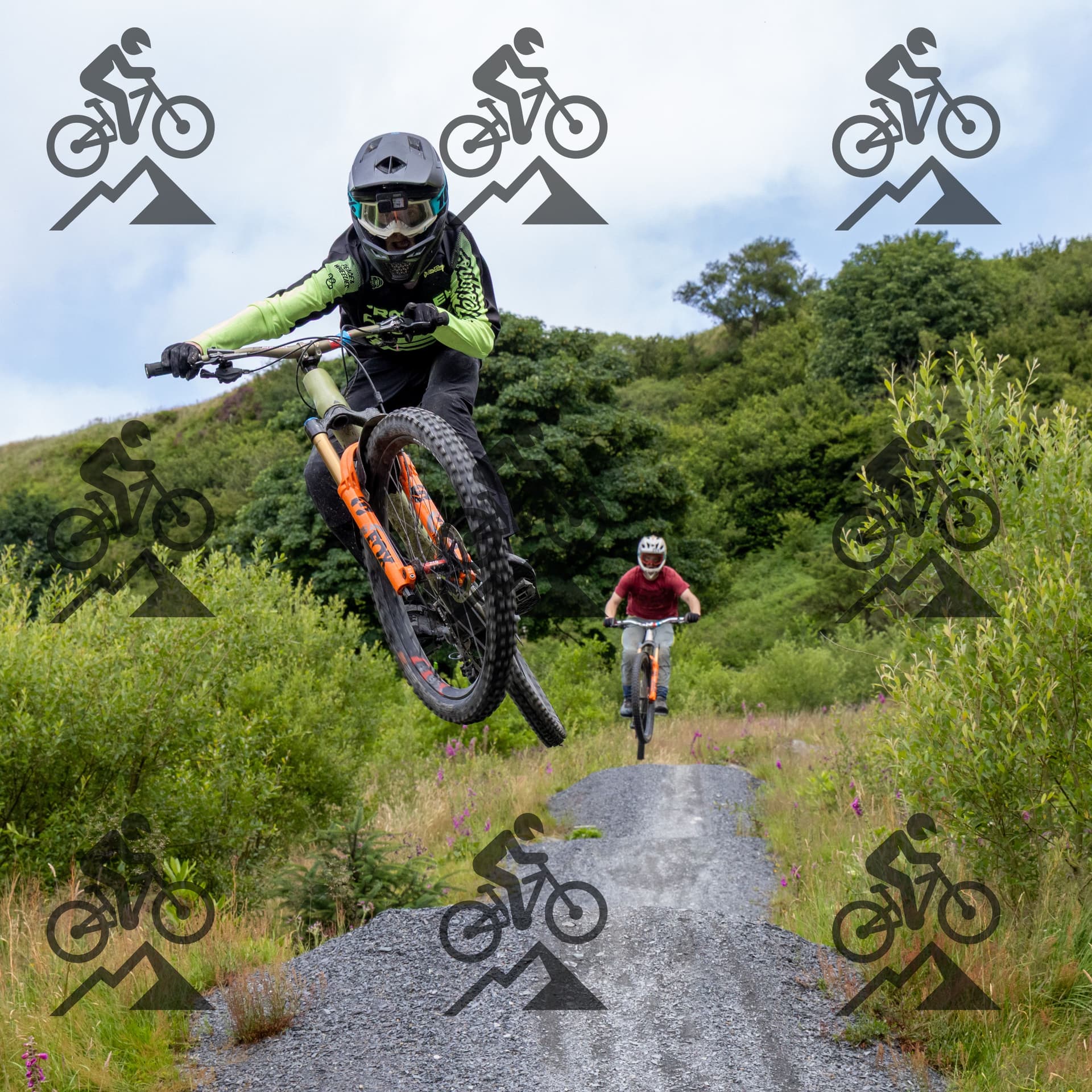 mountain bike photo at Antur Stiniog