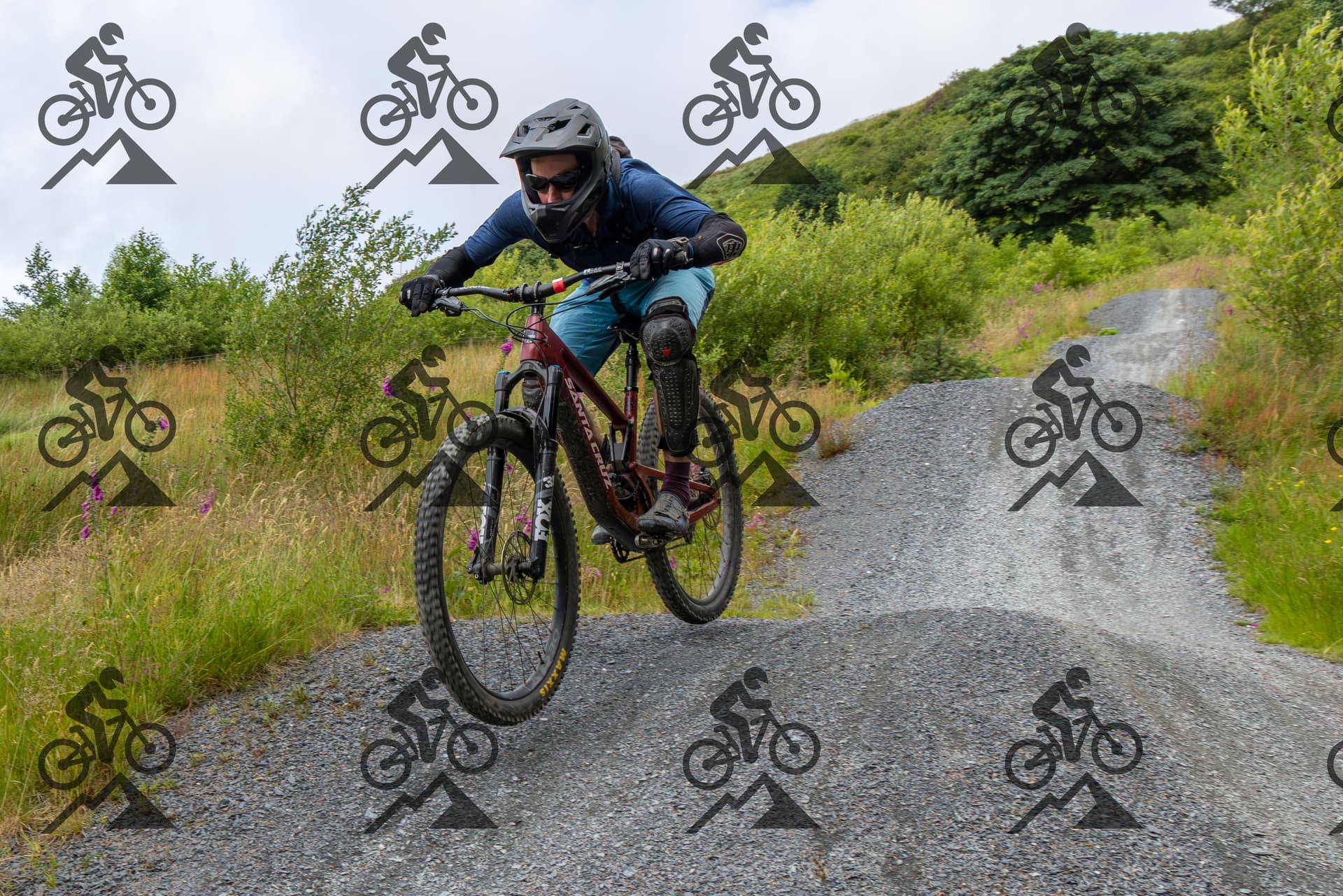 mountain bike photo at Antur Stiniog