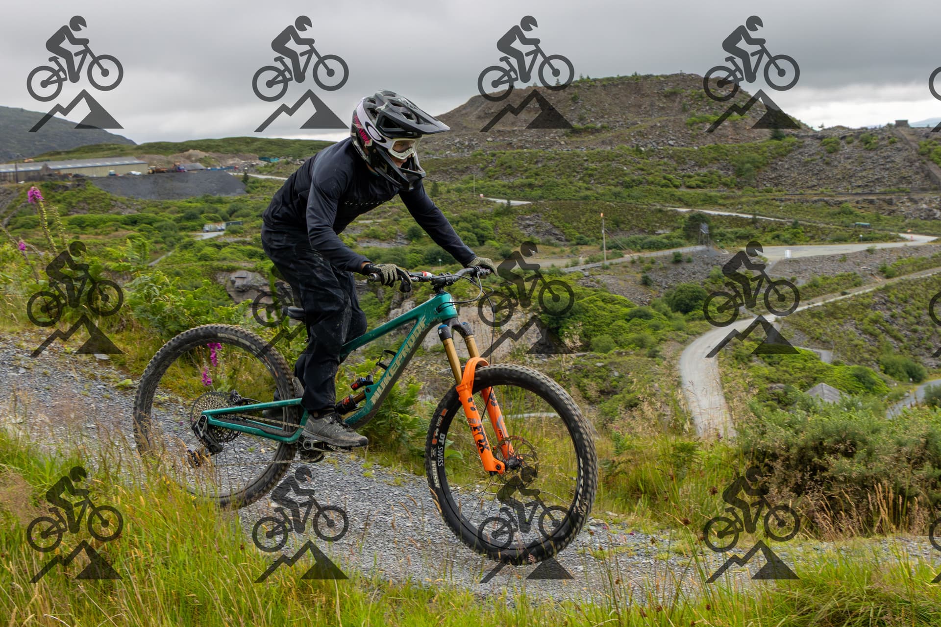 mountain bike photo at Antur Stiniog
