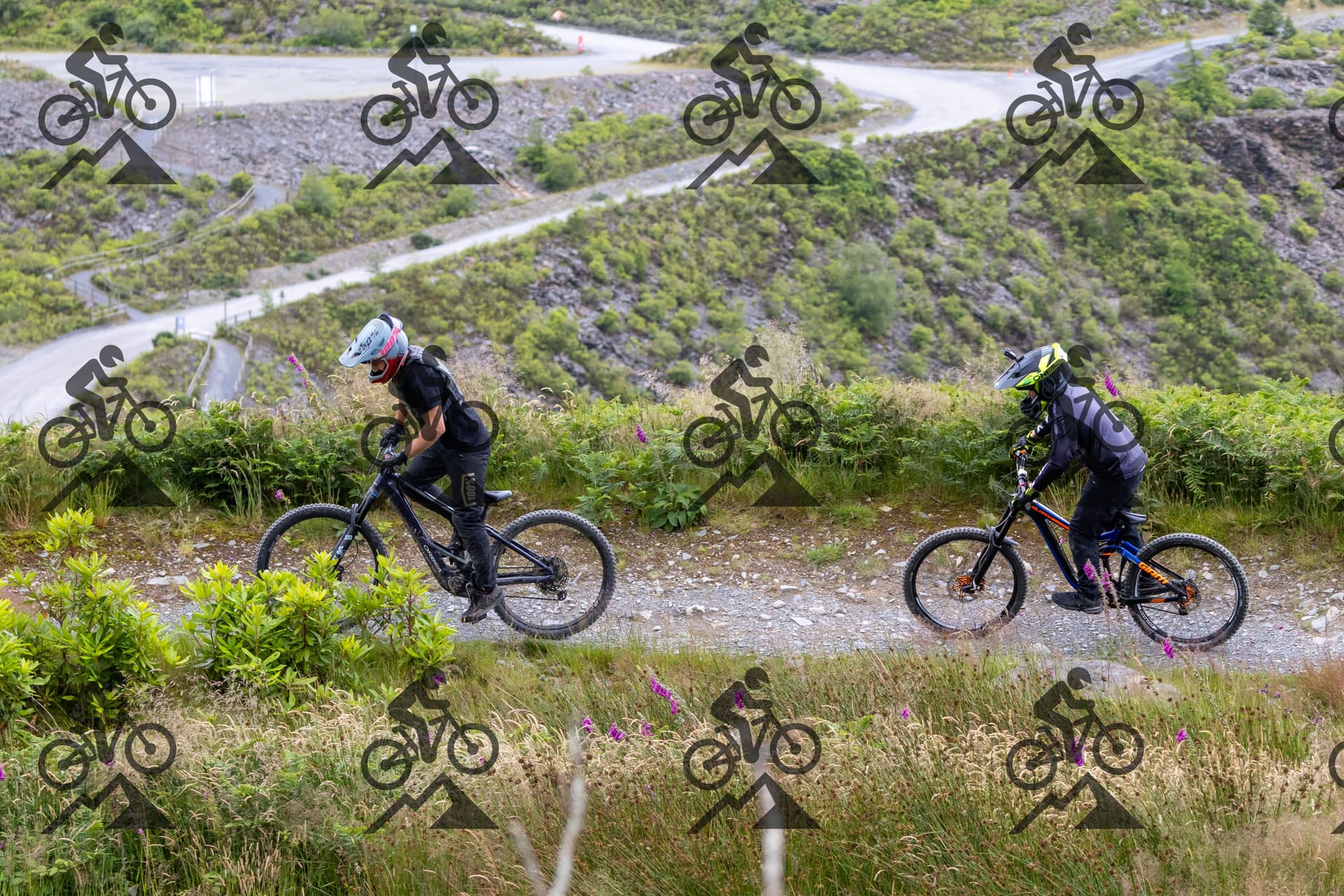 mountain bike photo at Antur Stiniog
