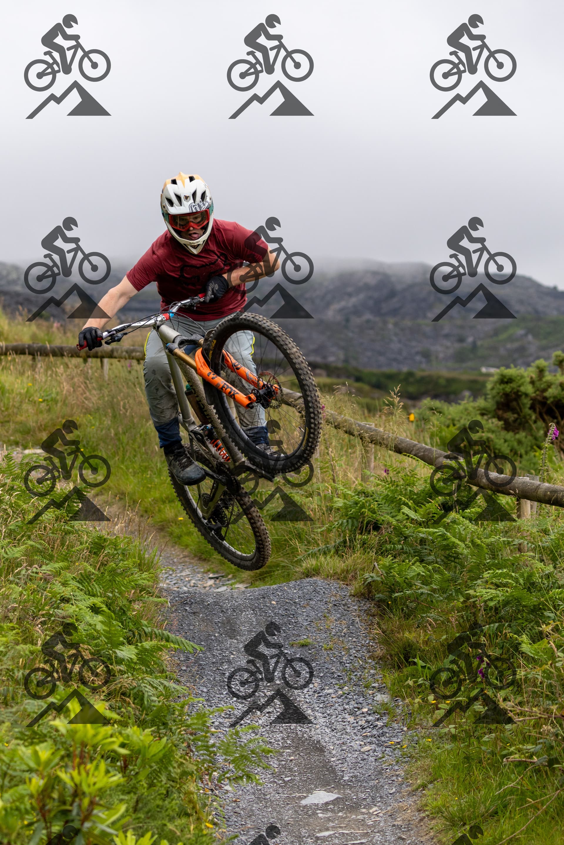 mountain bike photo at Antur Stiniog
